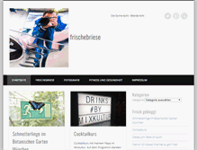 Tablet Screenshot of frischebriese.de